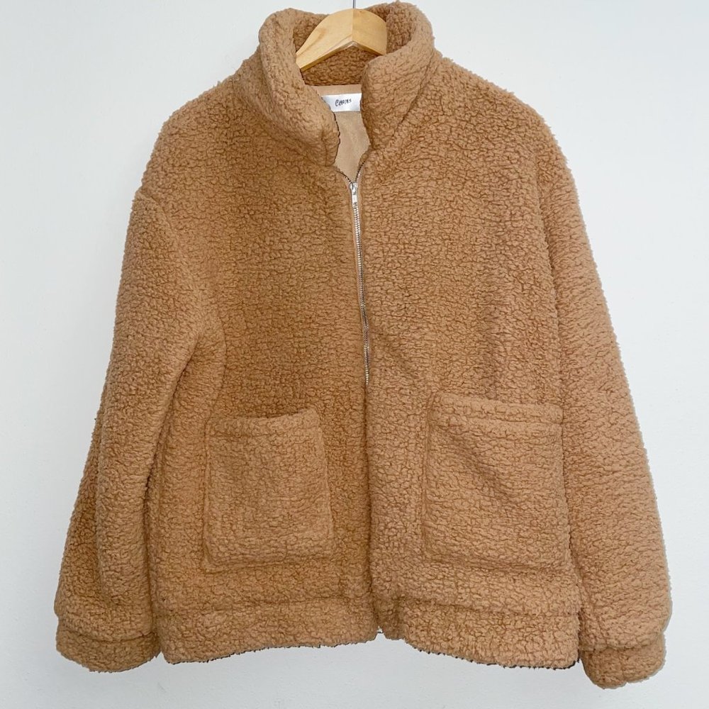 Teddy Bear Style Jacket Size M